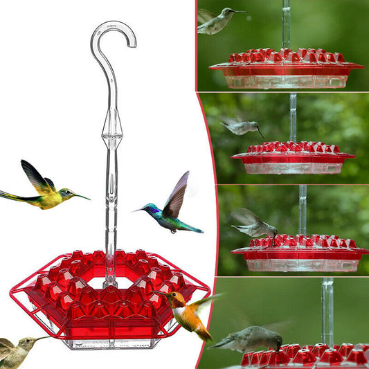 New Flower Hexagonal Bird Feeder