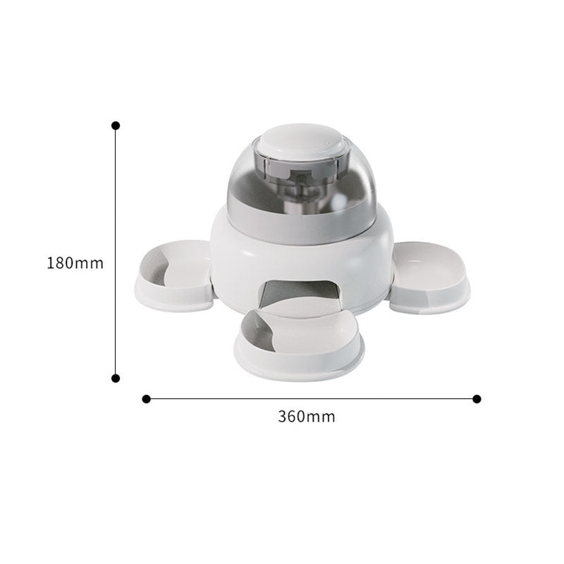 Dog Press Leakage Food Feeder Automatic Pet Feeder Dispenser