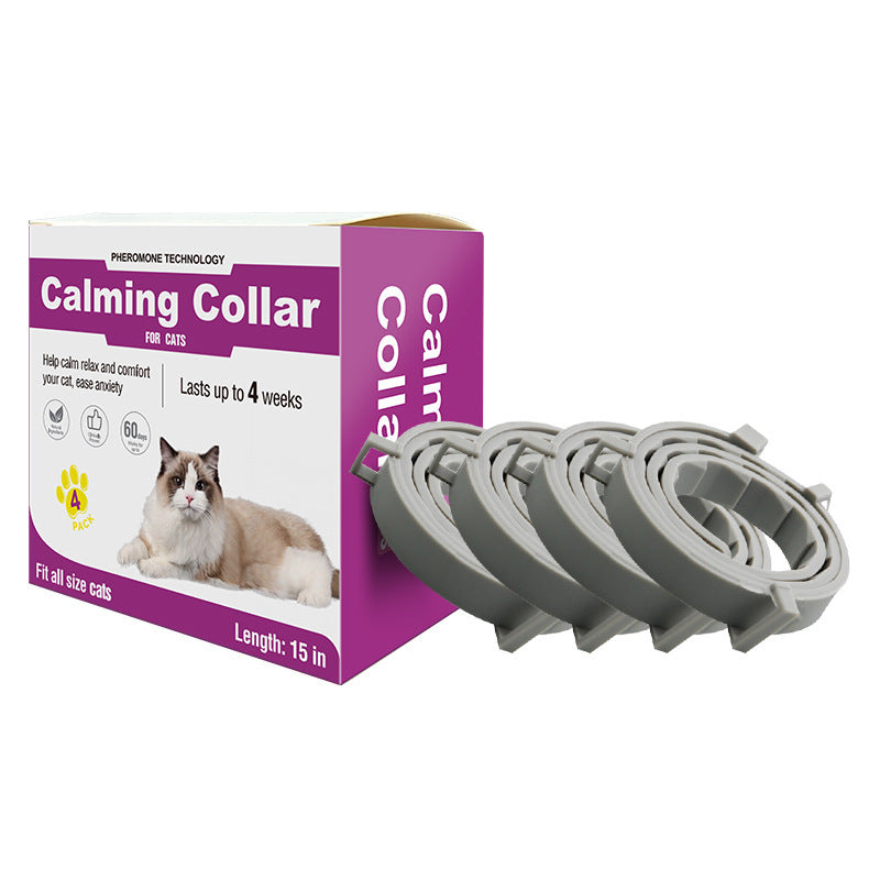 Soothing Collar Pet Supplies Cat And Dog Adjustable