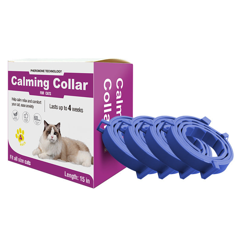 Soothing Collar Pet Supplies Cat And Dog Adjustable