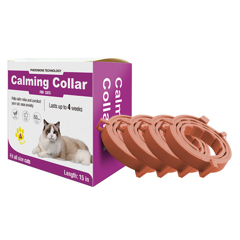 Soothing Collar Pet Supplies Cat And Dog Adjustable