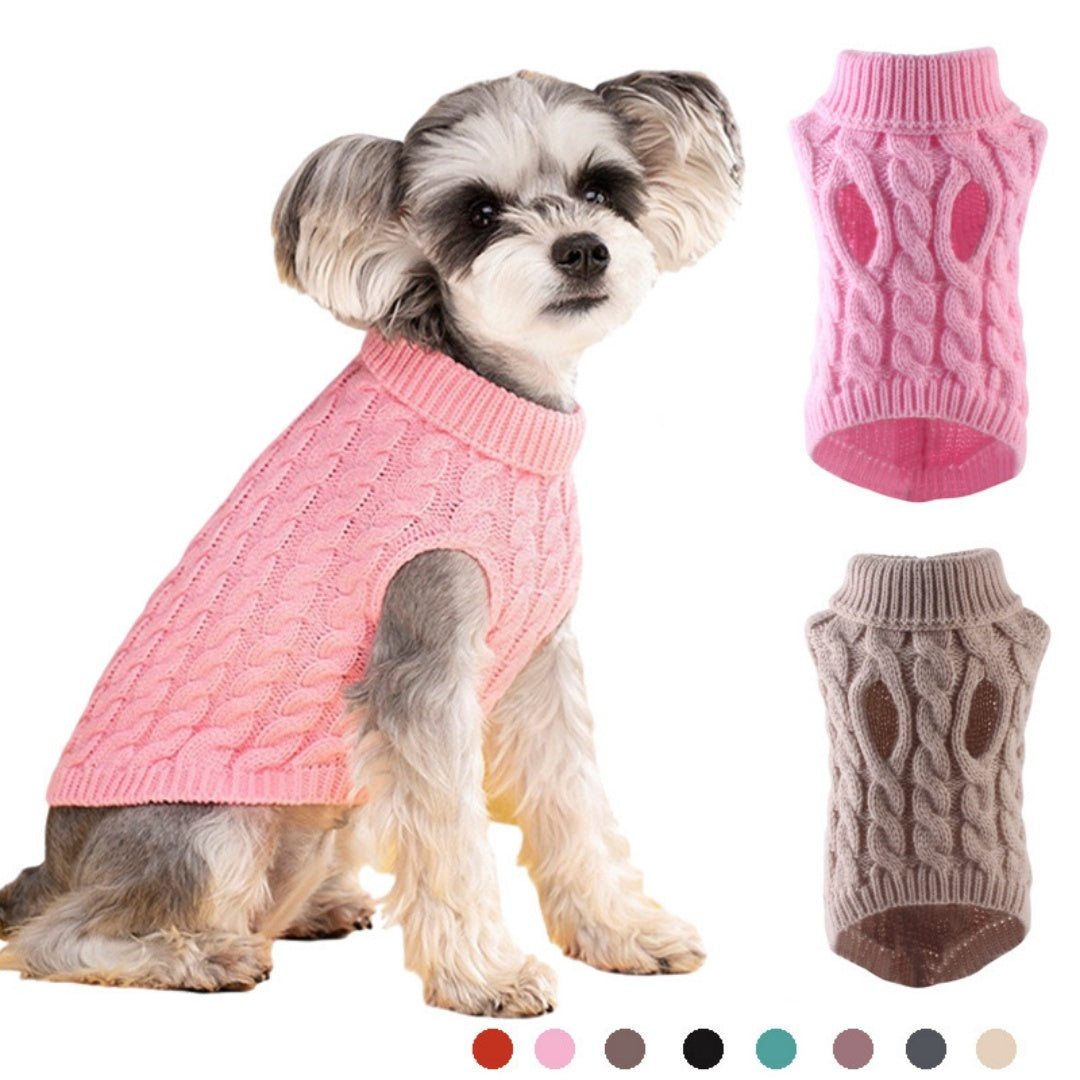 Winter Warm Pet Clothes Puppy Sweater