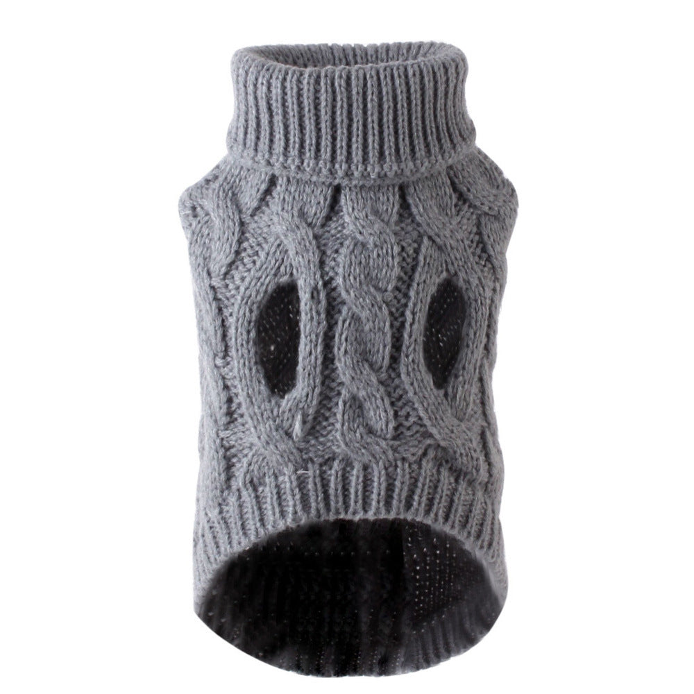 Winter Warm Pet Clothes Puppy Sweater