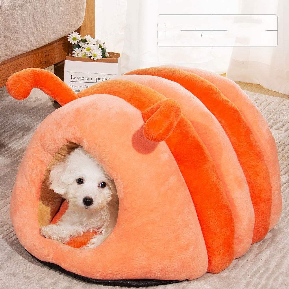 Plush Pet Bed Winter Warm